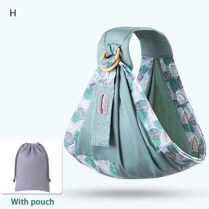 Dual-Use Baby Wrap Sling – Nursing Cover & Infant Carrier
