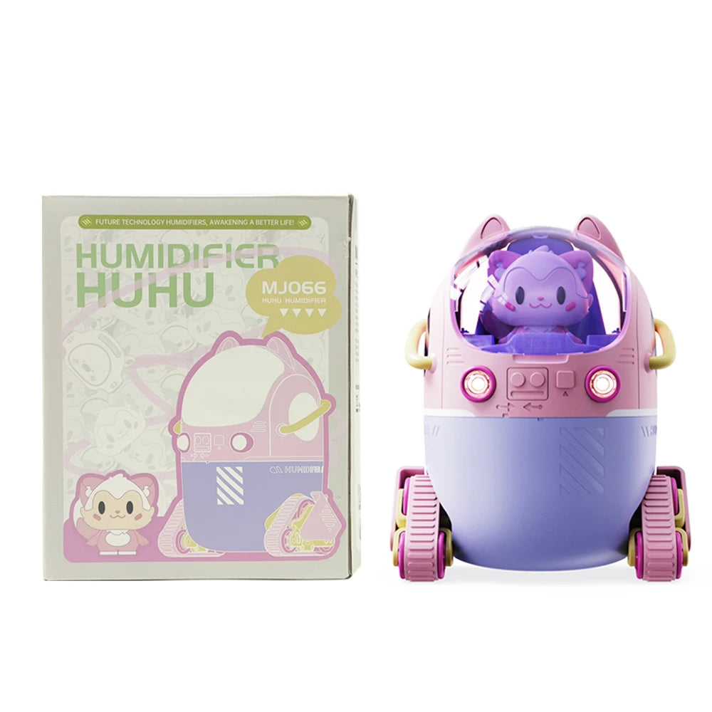 Astronaut Air Humidifier 220ml Portable Rechargeable Mist Diffuser & Light
