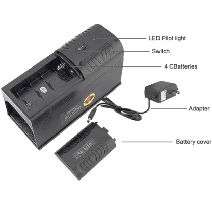 No-Touch, No-Mess Electric Mouse Trap