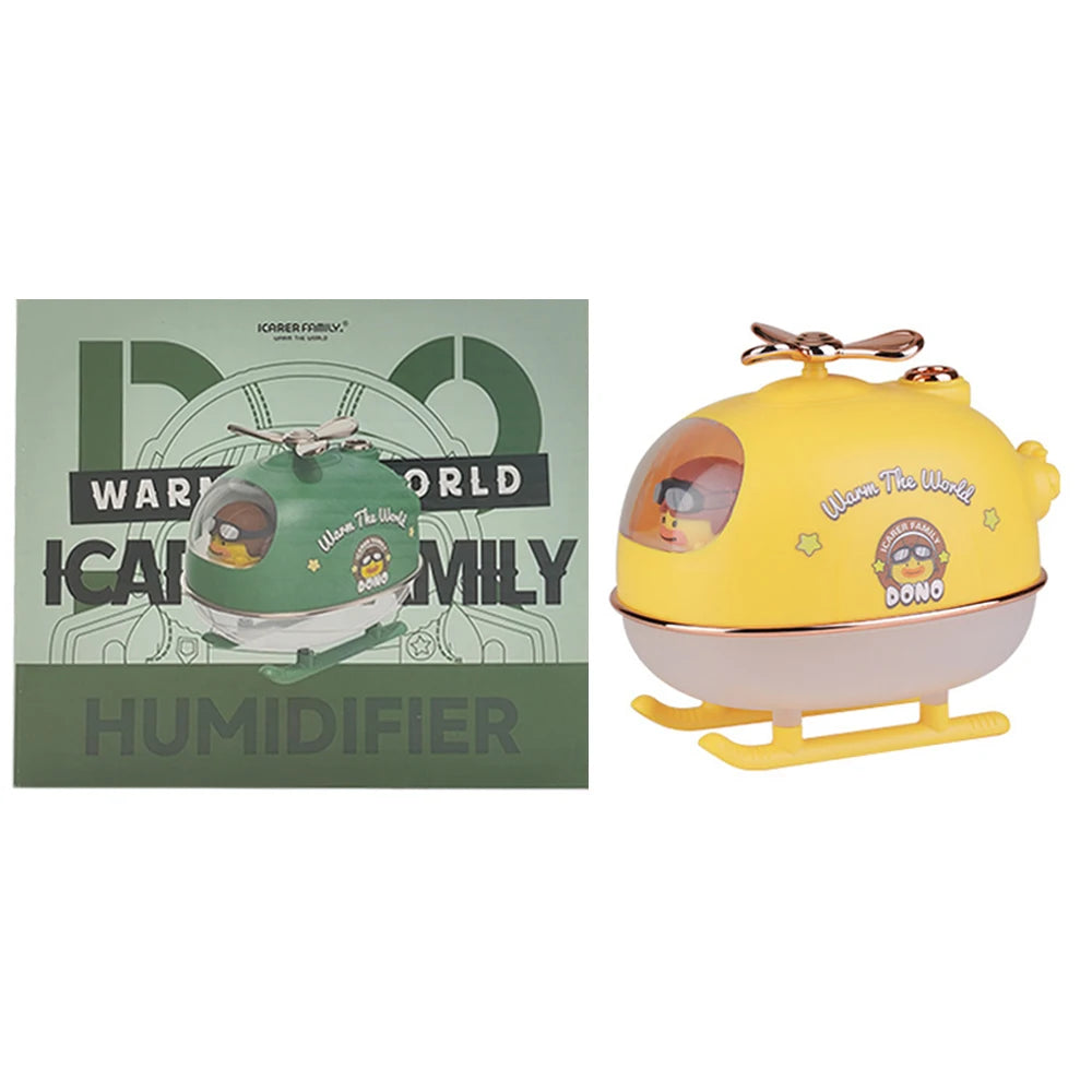 Astronaut Air Humidifier 220ml Portable Rechargeable Mist Diffuser & Light