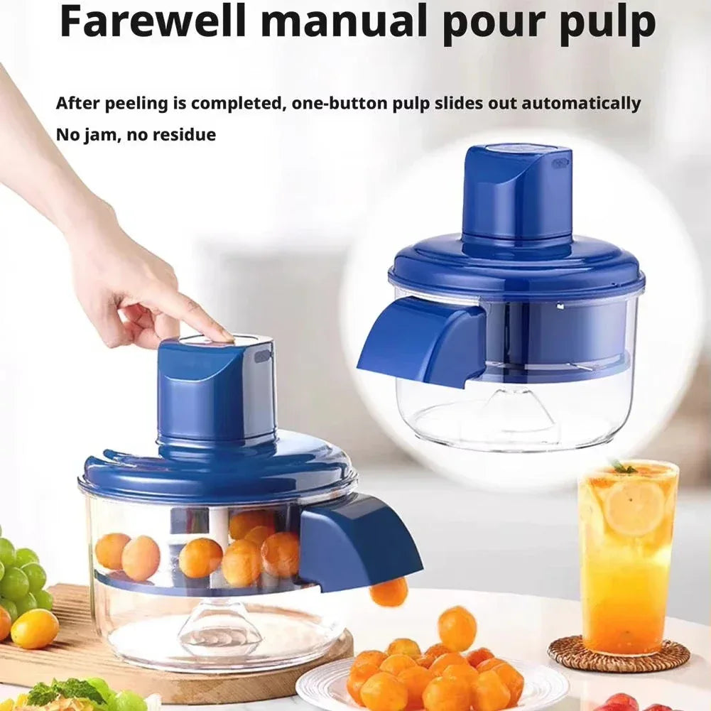 Automatic Electric Fruit Peeler Hands-Free Grape & Berry Skin Remover - 