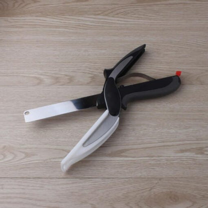 2-In-1 Clever Cutter Vegetable Scissors