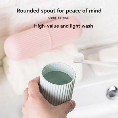 Portable Travel Toothbrush & Toothpaste Case – Hygienic Storage Box