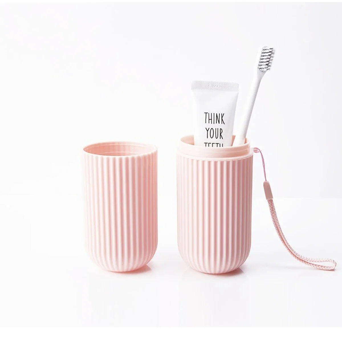 Portable Travel Toothbrush & Toothpaste Case – Hygienic Storage Box