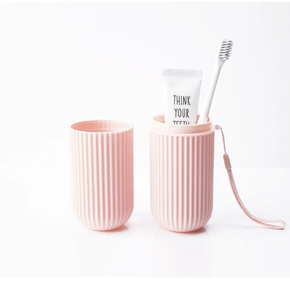 Portable Travel Toothbrush & Toothpaste Case – Hygienic Storage Box