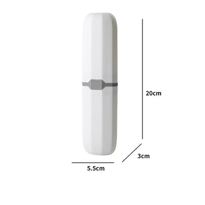 Portable Travel Toothbrush & Toothpaste Case – Hygienic Storage Box