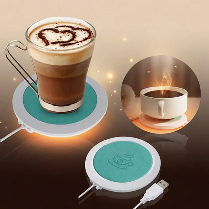 USB Cup Heater – Warming Coaster for Coffee, Tea & Hot Drinks