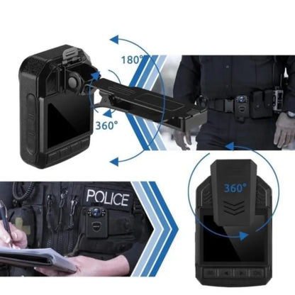 Ultra HD 1296p Body Camera – IR Night Vision, 10Hr Battery
