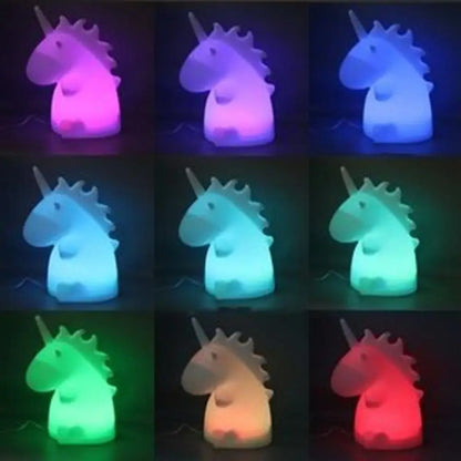Unicorn Magic Light – LED Nightlight, White & Multicolor