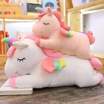 Unicorn Pillow Plushie – Super Soft, Wings, 40cm & 50cm