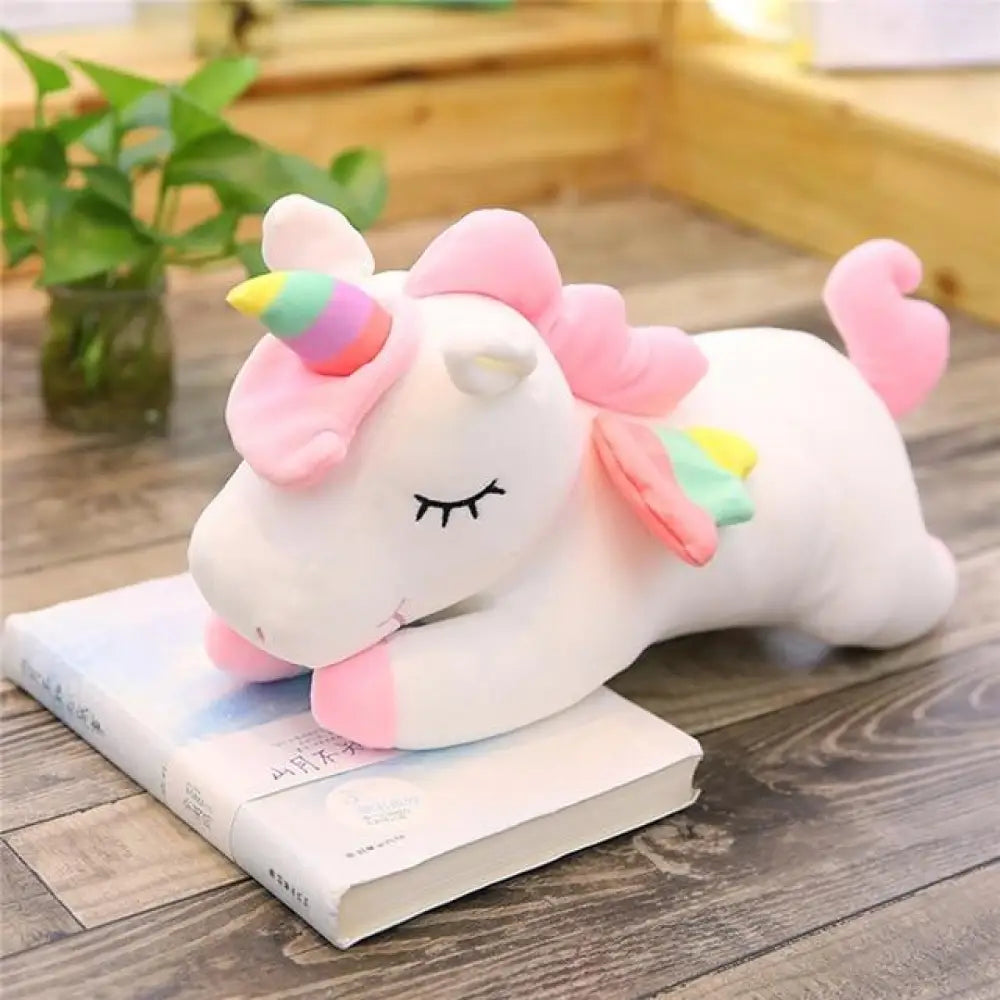 Unicorn Pillow Plushie – Super Soft, Wings, 40cm & 50cm