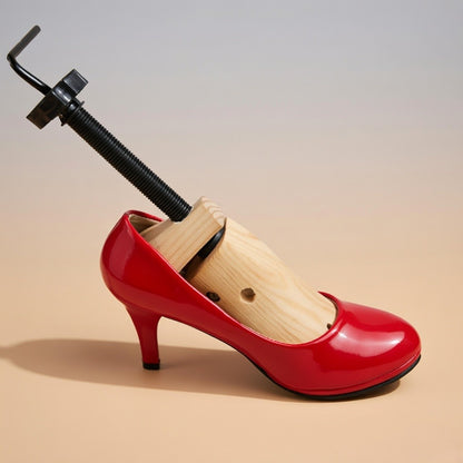 Wooden Shoe Stretcher – Adjustable Width & Length S/M/L