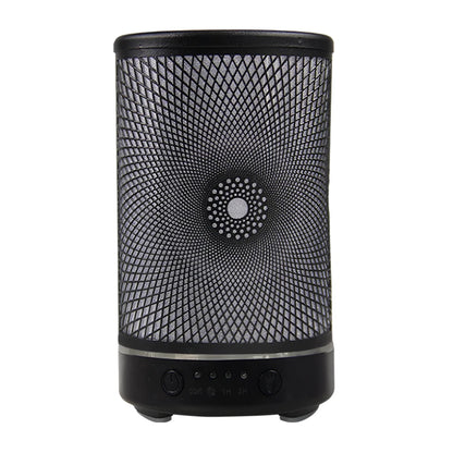 Wrought Iron Aroma Diffuser 100ml Ultrasonic Humidifier & 7-Color LED Light