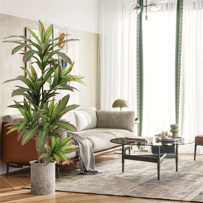 Adjustable Artificial Dracaena Plant | 120cm/150cm Tall Fake Tree in Pot for Home & Office