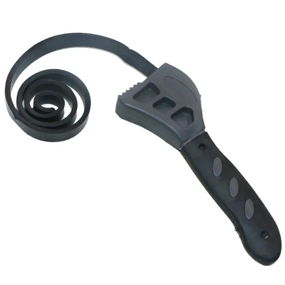 Adjustable Rubber Strap Wrench - 