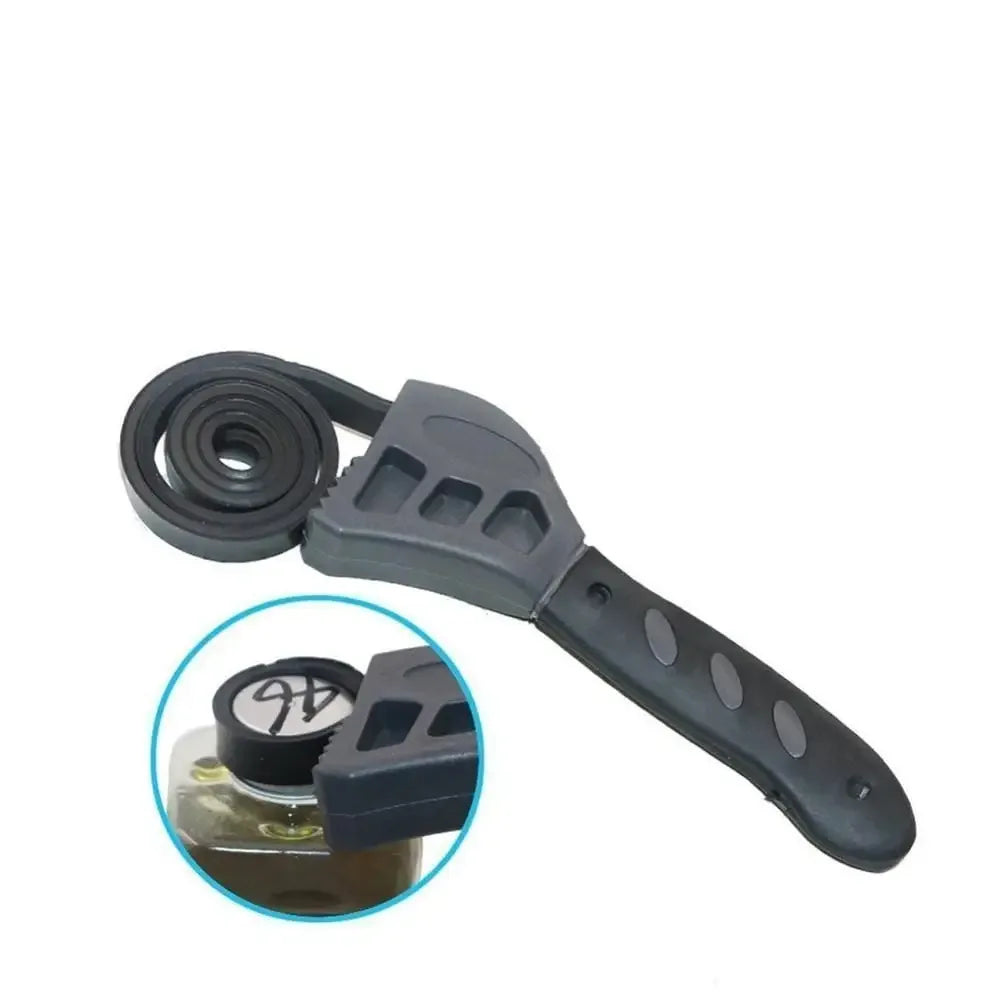 Adjustable Rubber Strap Wrench - 
