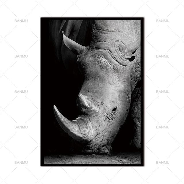 Animal Canvas Wall Art