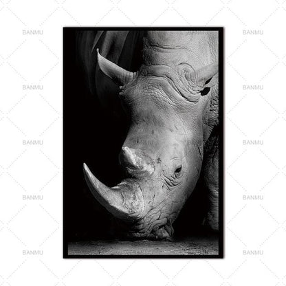 Animal Canvas Wall Art