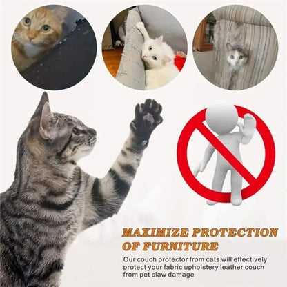 Anti-cat Scratching Sofa Protector (2pcs with 10 pins) - 15x40 cm