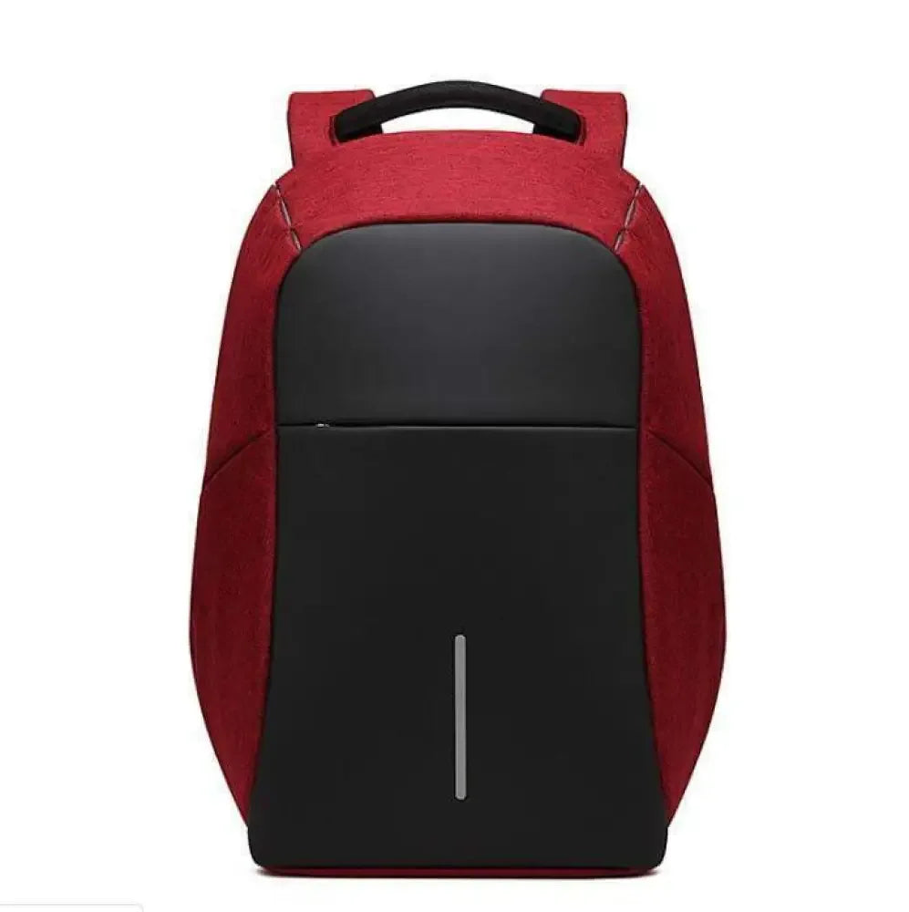 Anti Theft Backpack - Secure Travel Backpack - Black