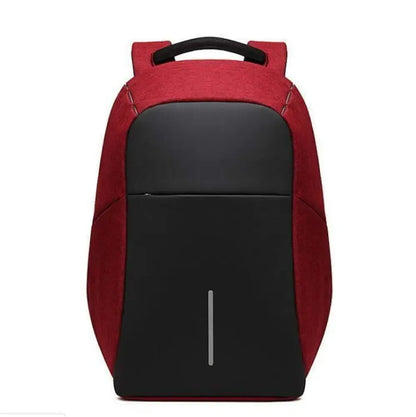 Anti Theft Backpack - Secure Travel Backpack - Black
