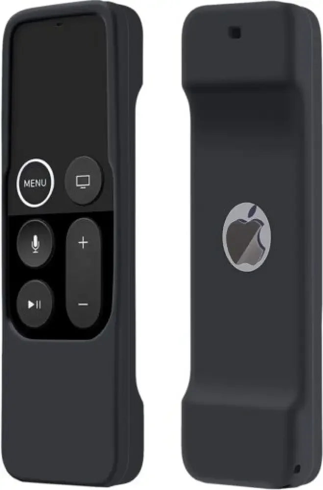 Apple TV 4K/ 4th Gen Remote Light Weight Anti-Slip Shock Proof Silicone Cover - Black