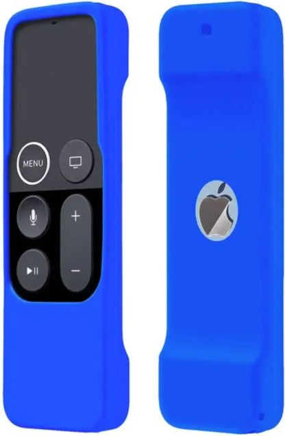 Apple TV 4K/ 4th Gen Remote Light Weight Anti-Slip Shock Proof Silicone Cover - Blue