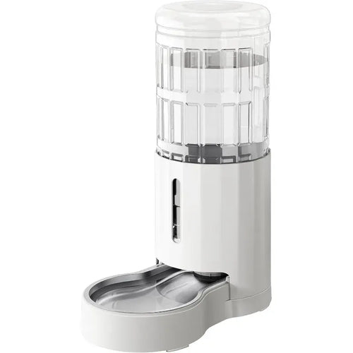Automatic 9L Pet Water Dispenser with Stainless Steel Bowl, Gravity Feeder, BPA-Free, Easy Clean