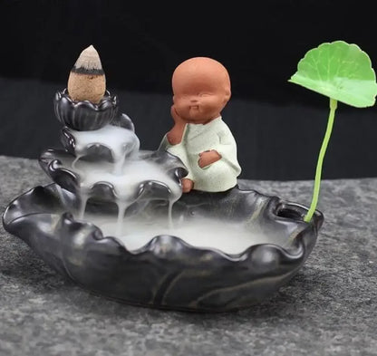 Baby Buddha Incense - Green