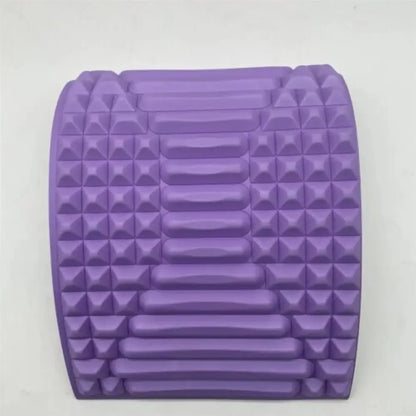 Back Stretcher Pillow Neck Lumbar Support Massager - Blue