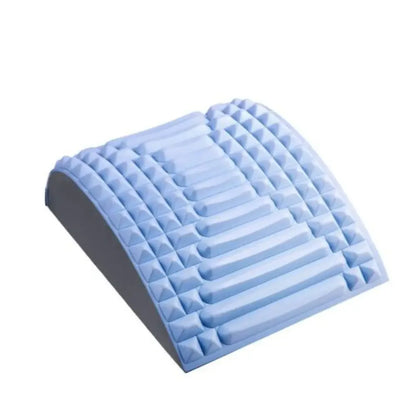 Back Stretcher Pillow Neck Lumbar Support Massager - Sky