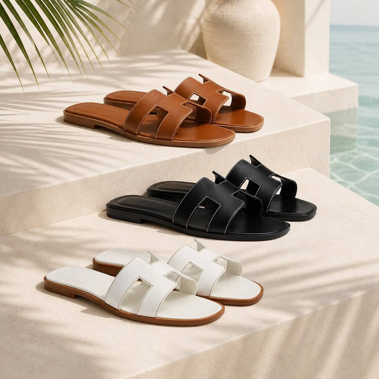 Lunavera Comfort Leather Mules for Women