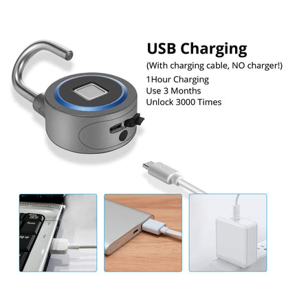 Biometric Fingerprint Thumb Print Padlock