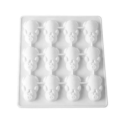 Blanket Piggies Silicone Mold - White