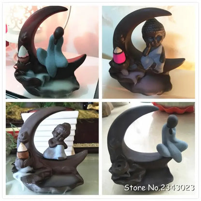 Buddha Crescent Moon Incense - 1