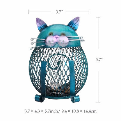 Cat-shaped piggy bank