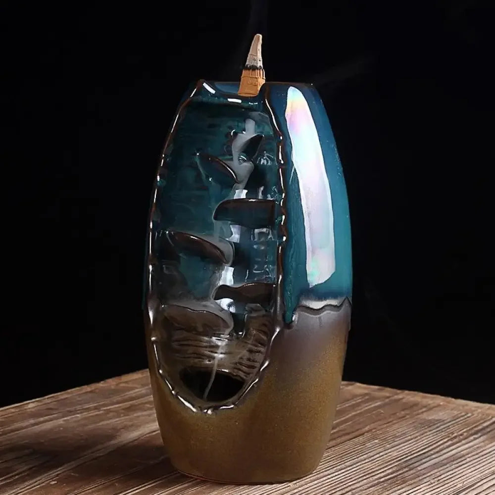 Ceramic Cone Incense Burner - J31 with 10cones