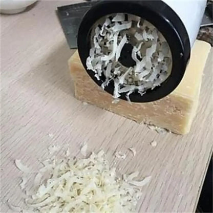 Cheese Grater – Stainless Steel & ABS Kitchen Tool for Cheese, Chocolate, Butter & More - 
