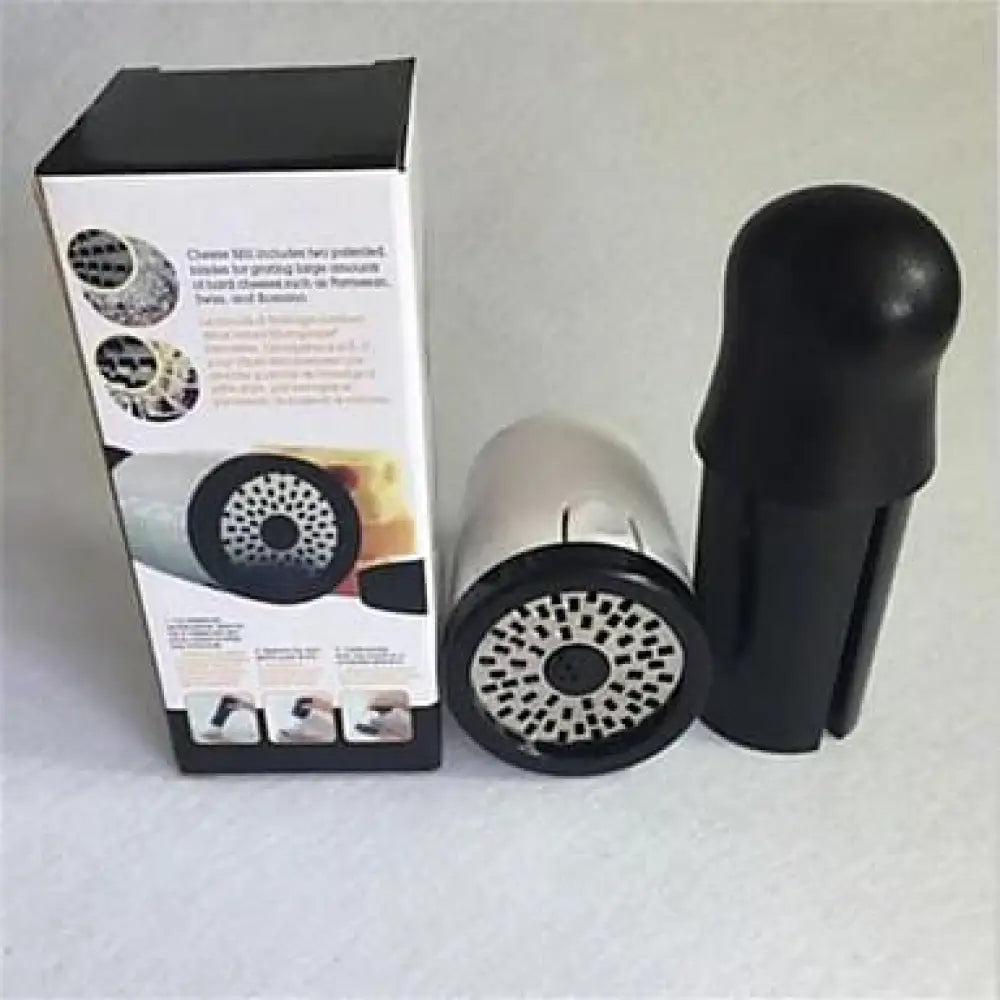 Cheese Grater – Stainless Steel & ABS Kitchen Tool for Cheese, Chocolate, Butter & More