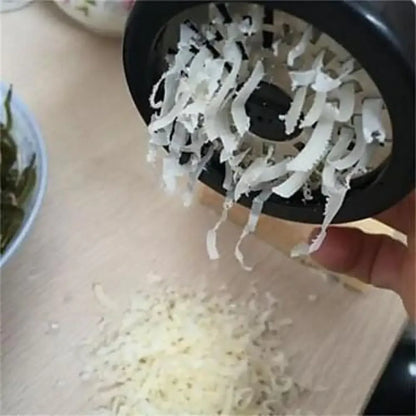 Cheese Grater – Stainless Steel & ABS Kitchen Tool for Cheese, Chocolate, Butter & More - 
