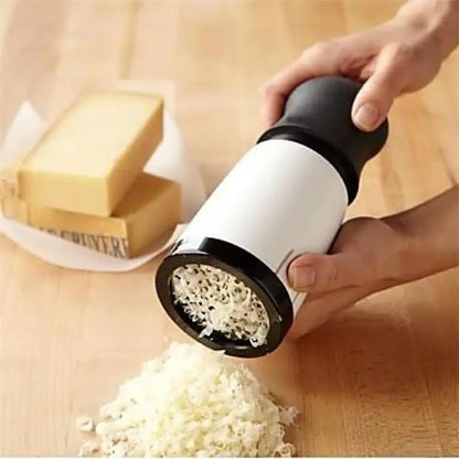 Cheese Grater – Stainless Steel & ABS Kitchen Tool for Cheese, Chocolate, Butter & More - 