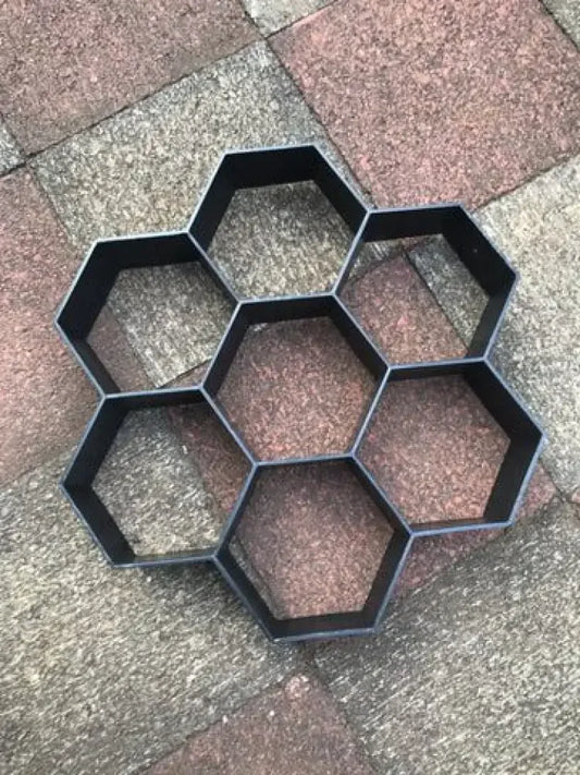 Concrete Paving Stepping Stone Path Molds 7 Piece - 