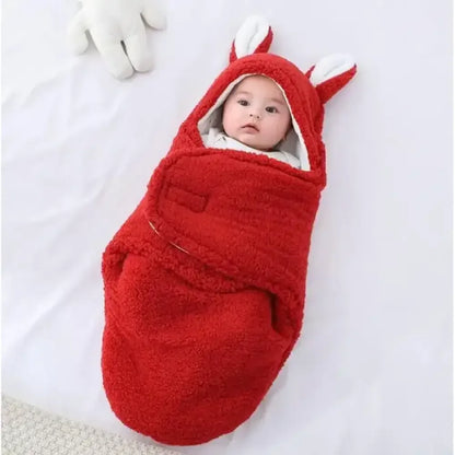 Cozy Cashmere Swaddle Blanket for Baby - Blue / 3M(62CM)