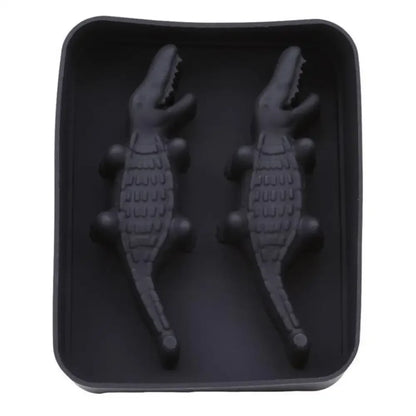 Crocodile Ice Cube Mold - Black