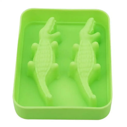 Crocodile Ice Cube Mold - Green