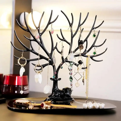 Deer Antler Jewel Stand - Dark