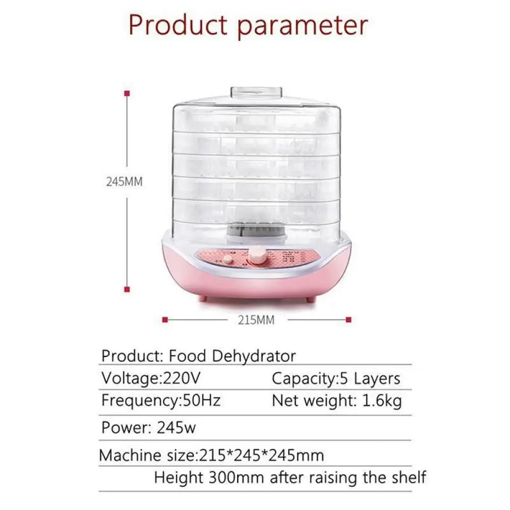 Dehydrator For Food Fruit Meat Jerkey
