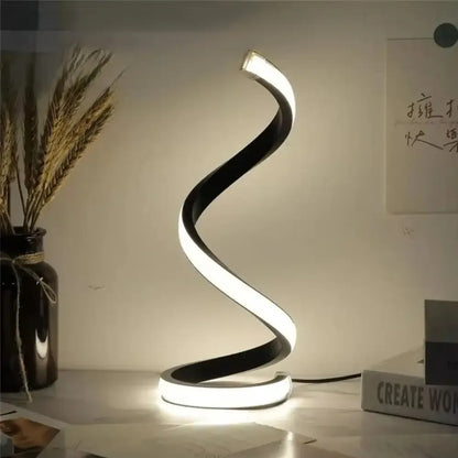 Dimmable Modern Night Light - S Shape