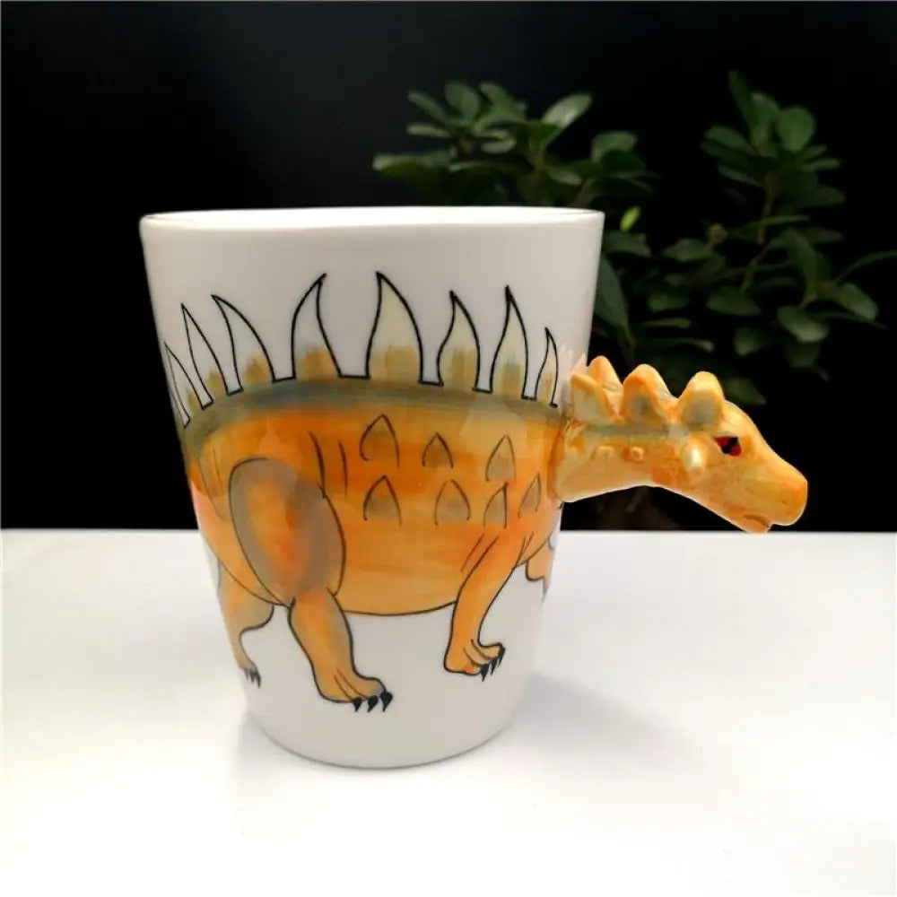 Dinosaur ceramic mug