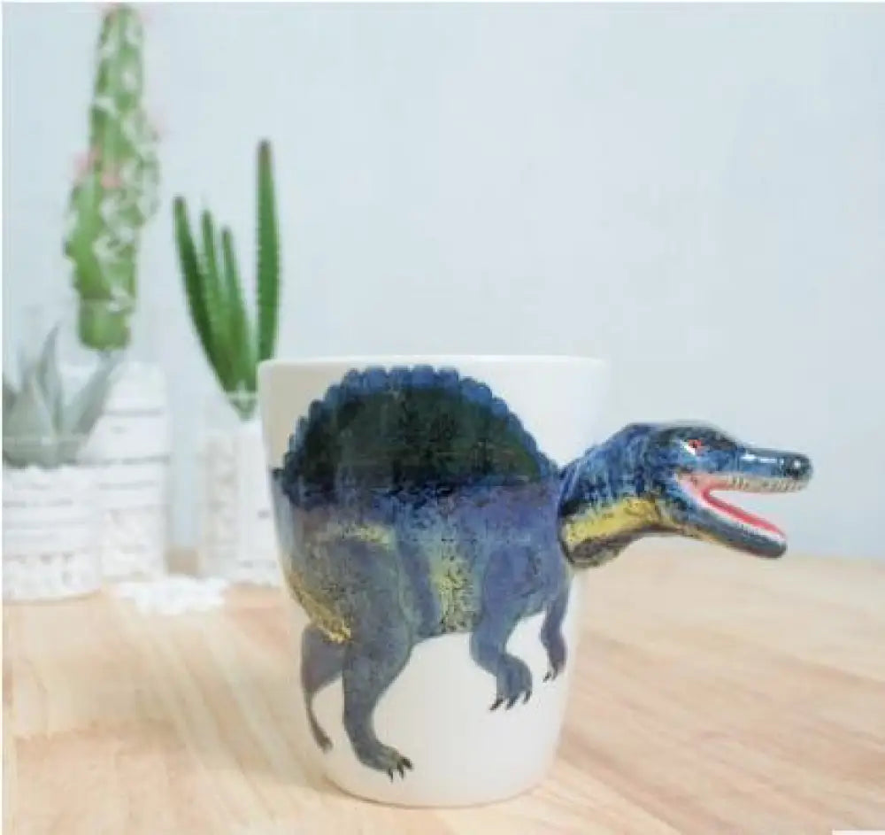 Dinosaur ceramic mug